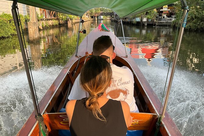 3hr Sunset Canal Cruise & Stop at Biggest Buddha (fully guided) - Khlong Bang Luang Artist House, 20 minutes beside the water