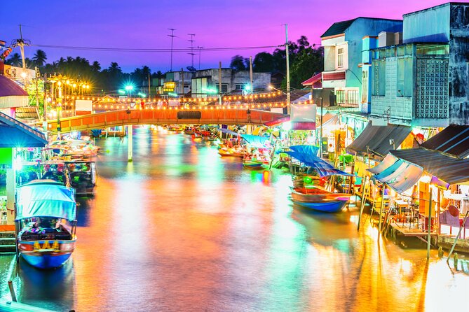 Amphawa Boat Ride & Railway Market: Multi-Lang Private Tour - Taking in Amphawa Floating Market for two hours