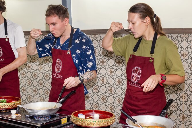 Authentic Thai Cooking with the Largest market visit &TukTuk ride - Who will get the most from this class