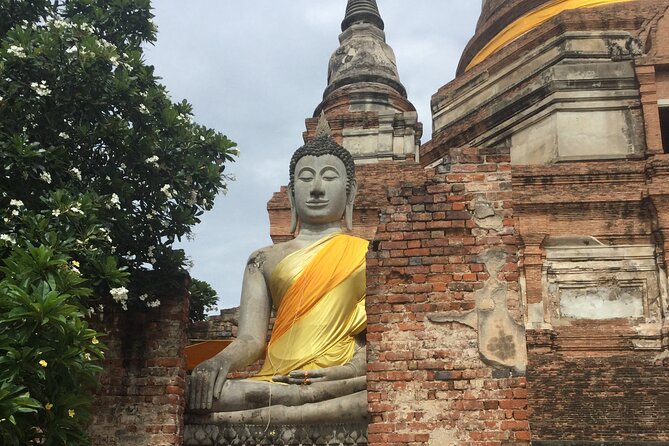 Ayuthaya Must Visit Temples Tour from Bangkok by MyProGuide - Wat Yai Chai Mongkol and the first major Buddha image