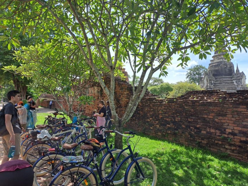 Ayutthaya City and Historical Park Bike Tour - What the $47 price covers