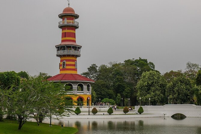 Ayutthaya Day Tour from Bangkok Private - Wat Yai Chai Mongkol and its towering chedi