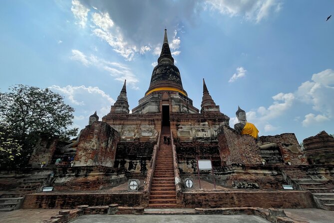 Ayutthaya Historical Old Capital day Tour from Bangkok - Wat Phu Khao Thong and the view from the Golden Mount