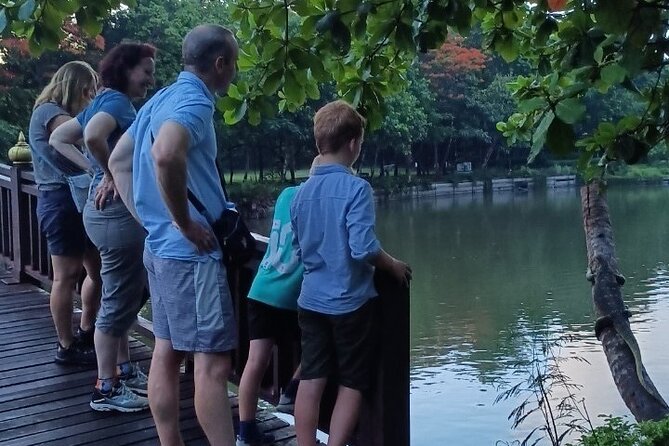 Bamboo Bicycle Tour in twilight: watch dancing Fireflies in Bangkok - A Thai dinner with the Chao Phraya in view