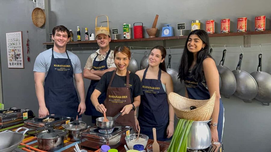 Bangkok: Authentic Thai Cooking Class with Local Host - Four Thai dishes, not just a cooking demonstration