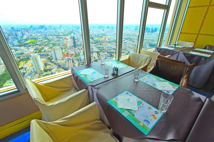 Bangkok: Baiyoke Observation Deck with Lunch/Dinner Buffet - The 84th-floor revolving viewpoint