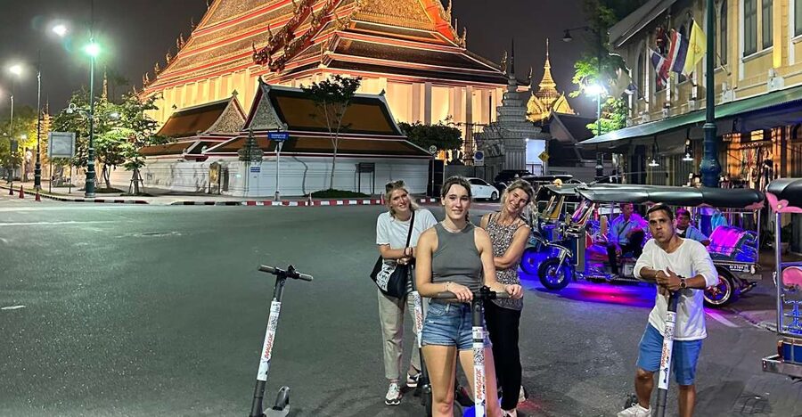 Bangkok By Night by Electric Scooter &/or Bike - Key points to know before you book