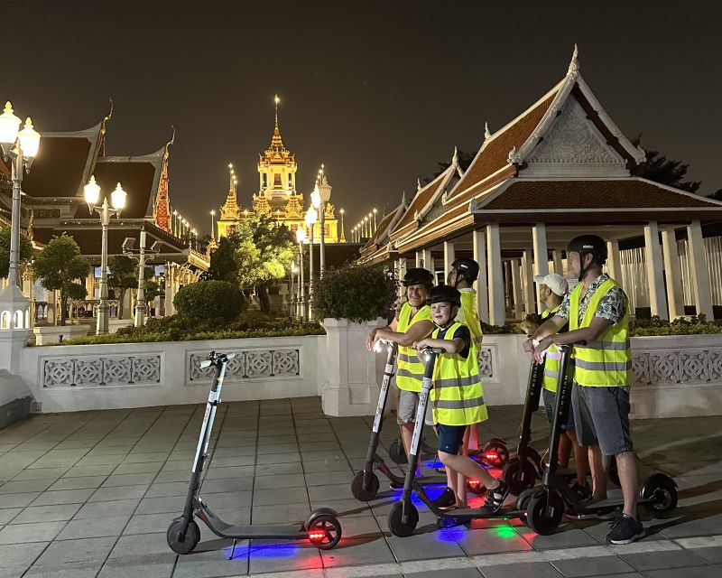 Bangkok By Night by Electric Scooter &/or Bike - The Chao Phraya Sky Park and river crossing views