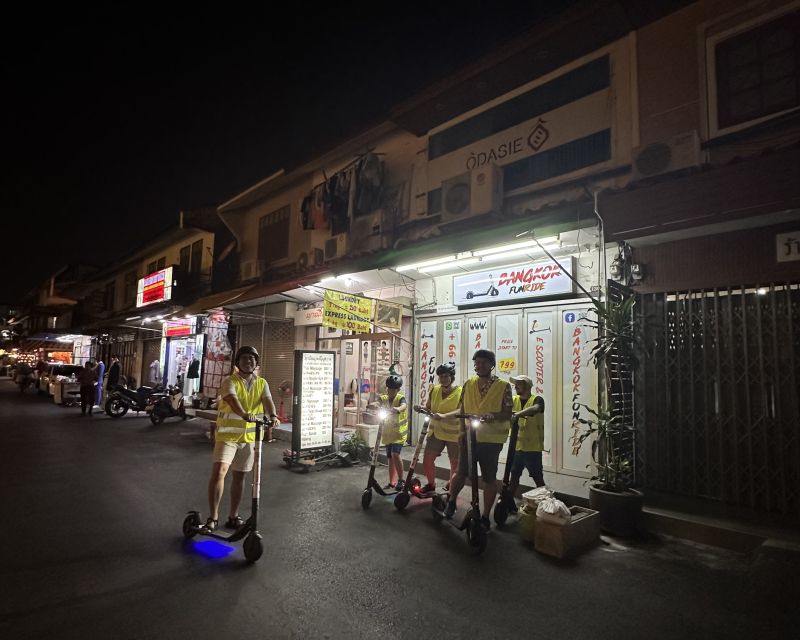 Bangkok By Night by Electric Scooter &/or Bike - Pak Khlong Talat, Bangkok’s flower market area