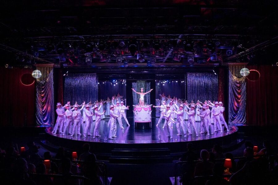 Bangkok: Calypso Cabaret & Dinner Cruise with Hotel Transfer - Boarding the White Orchid before sunset