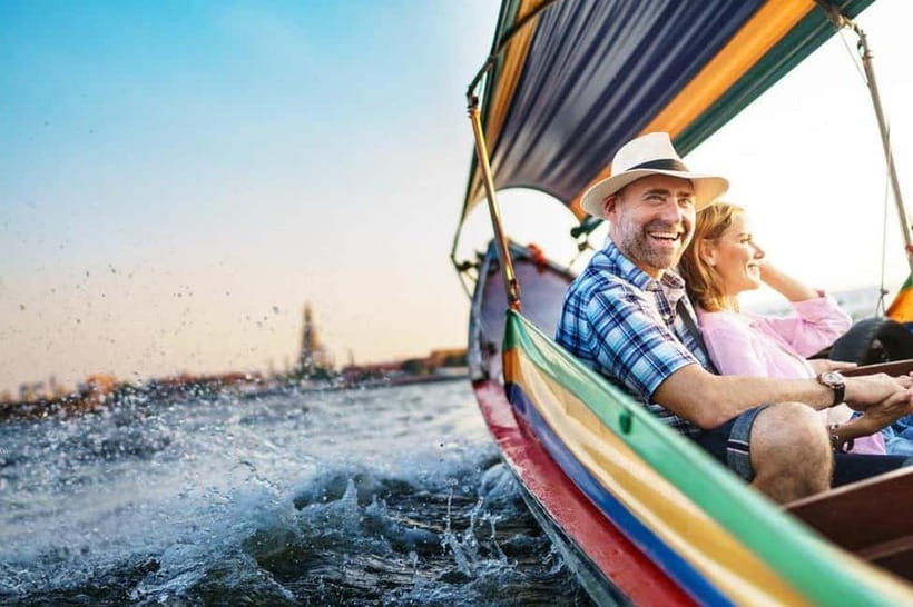 Bangkok: Canal Tour, River Local Life & Wat Arun Guide Visit - Arriving at Wat Arun