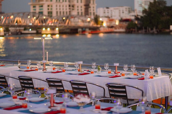 Bangkok Carnival Dinner Cruise with Free-flow Beer and Buffet - Rama VIII Bridge and the final stretch