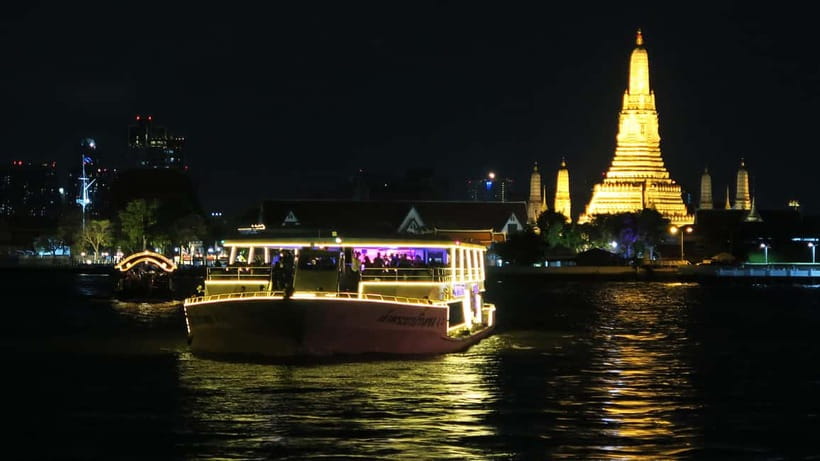 Bangkok: Chao Phraya Princess Dinner Cruise & Hotel Transfer - Starting at ICONSIAM floor G