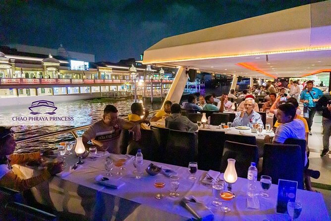 Bangkok Chao Phraya Princess Night Dinner Cruise - Booking, cancellation, and weather details