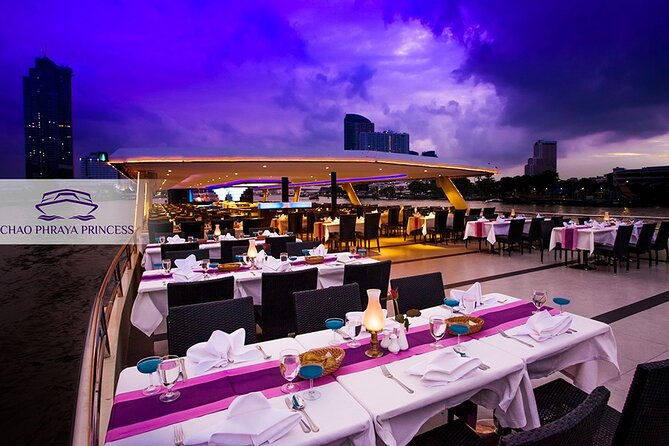 Bangkok Chao Phraya Princess Night Dinner Cruise - Boarding at ICONSIAM requires a time buffer