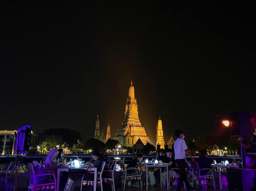 Bangkok: Chao Phraya River Buffet Dinner Cruise - Live music, singing, and dancing