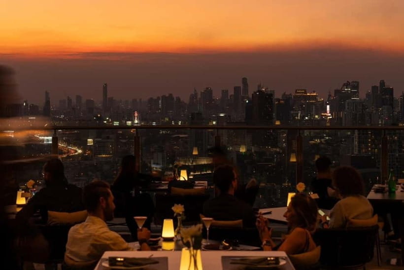 Bangkok: Cielo Sky Bar & Restaurant Rooftop - Key points to know before booking