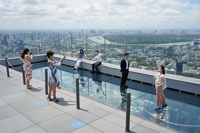 Bangkok City Day Pass Save up to 50% - Includes Skywalk - Start above Bangkok at Mahanakhon Skywalk
