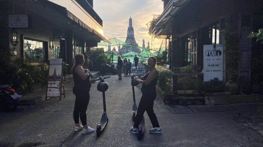 Bangkok: City Highlights Electric Scooter Tour - The Big Swing, one of Bangkok’s best-known landmarks