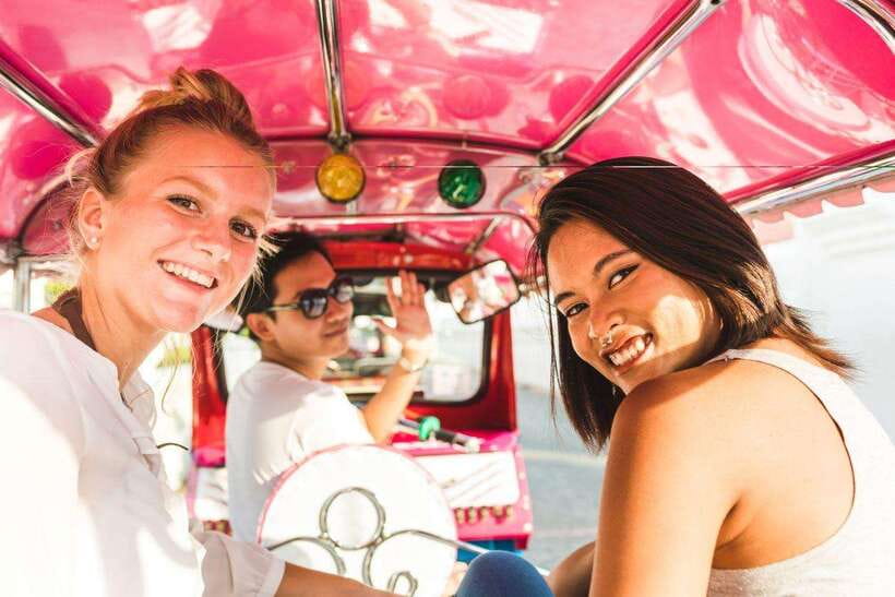 Bangkok Electric Tuk Tuk: Street Food & Markets - Thonburi Train Station and railway memory