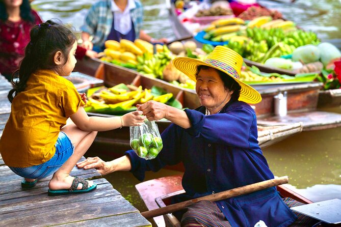 Bangkok: Floating Market & Train Market with Train/Boat ride - What the $25.42 price covers