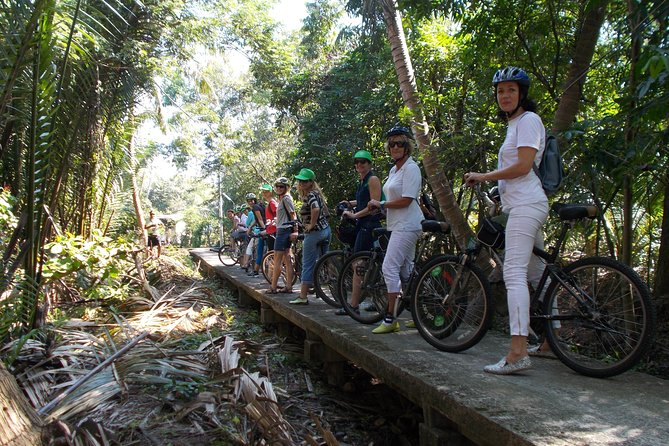 Bangkok Green Oasis 4-Hour Bike Tour with Boat Ride - Leaving Bangkok by boat at Wat Khlong Toei Nok Pier