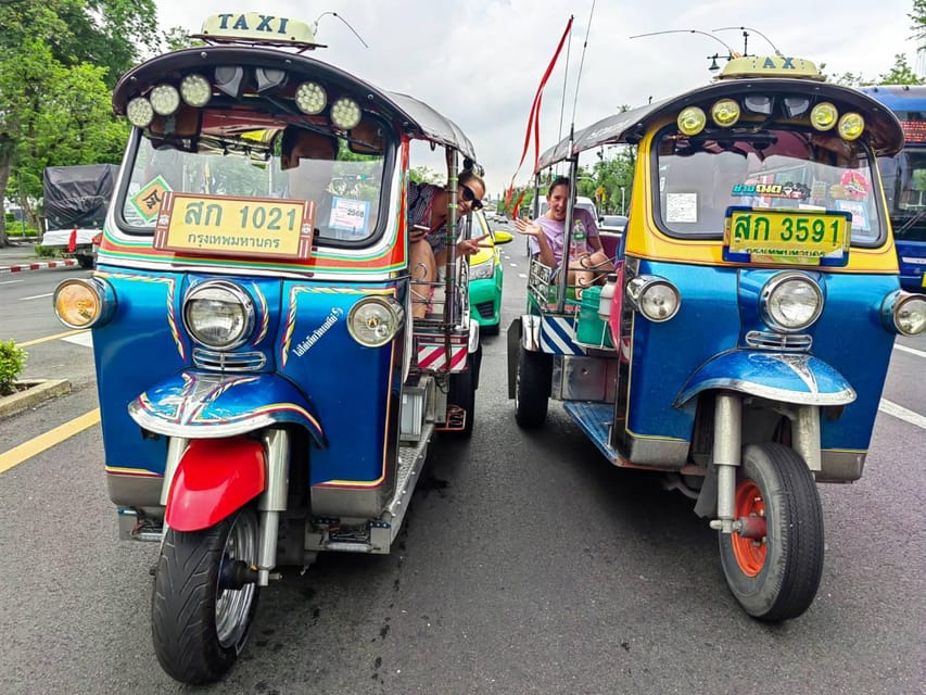 Bangkok: Guided Tour in a Typical Thai Tuk-Tuk - Loha Prasat and Wat Ratchanatdaram
