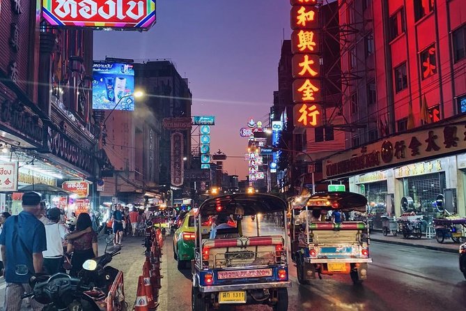 Bangkok Hidden Paths Night Biking Tour with Street-food Meal - Street food, drinks, and what the $41 price covers