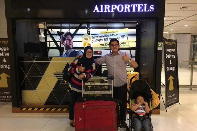 Bangkok Luggage Storage - Finding the counter without losing time