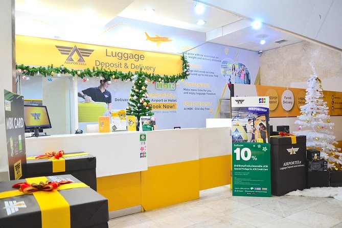 Bangkok Luggage Storage - CentralWorld, storage in the middle of the shopping district