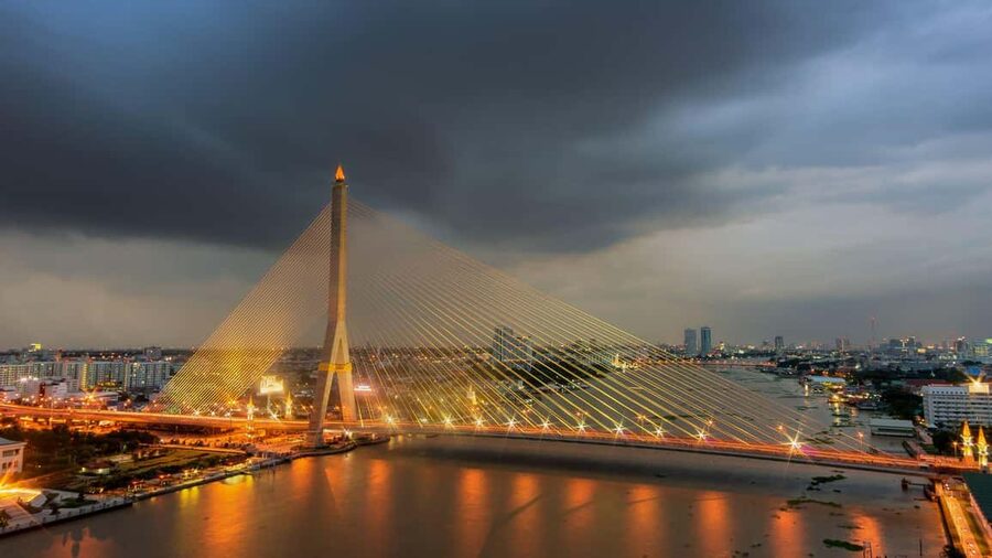 Bangkok: Luxury White Sunset or Dinner Cruise with Beer - The buffet: useful, filling, and not a specialist food tour