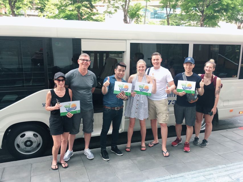 Bangkok: Maeklong Railway Market & Floating Market Tour - What the guide adds to a busy morning