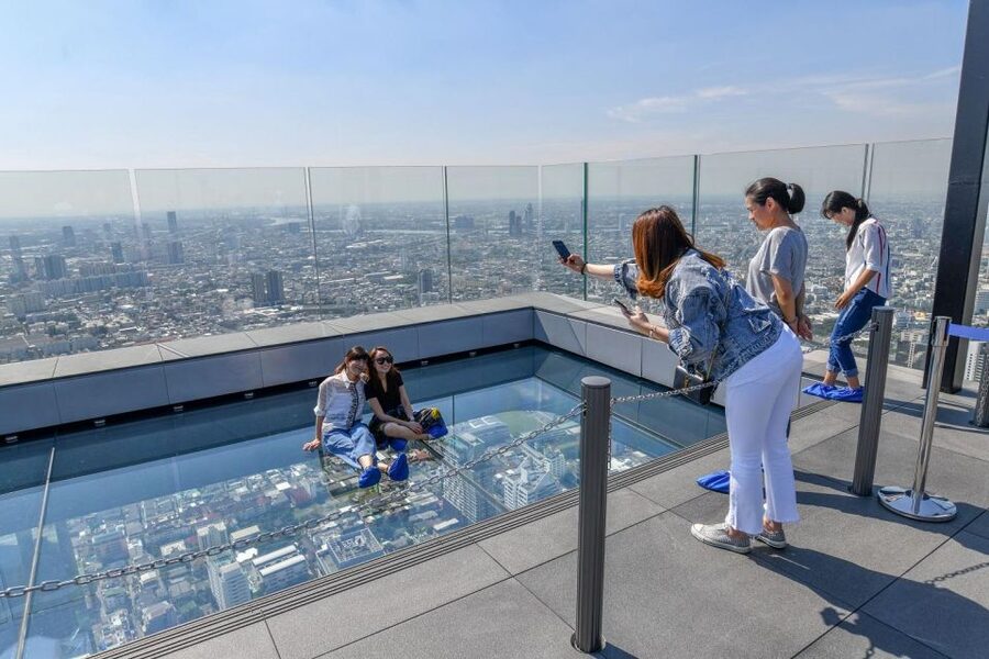 Bangkok: Mahanakhon SkyWalk Entry Ticket with Options - Rain, re-entry, and other practical details