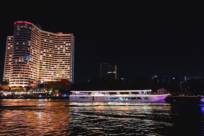 Bangkok Meridian Dinner Cruise from ICONSIAM - The Chao Phraya route after sunset