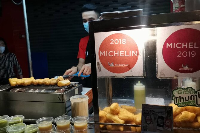 Bangkok: Michelin Guide Street Food Tour by Tuk Tuk - Yaowarat Road and Chinese Pa Tong Go doughnuts