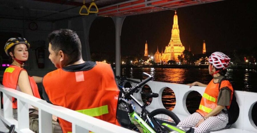 Bangkok: Night Bike Ride and Dinner at a Local Restaurant - Key points before you book
