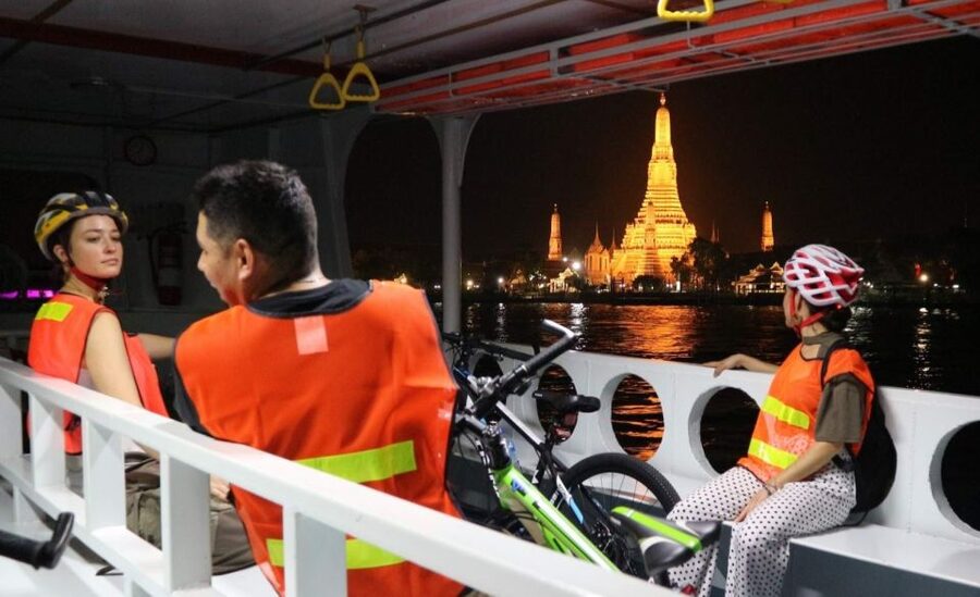 Bangkok: Night Bike Ride and Dinner at a Local Restaurant - Starting in Thonburi at 6 PM