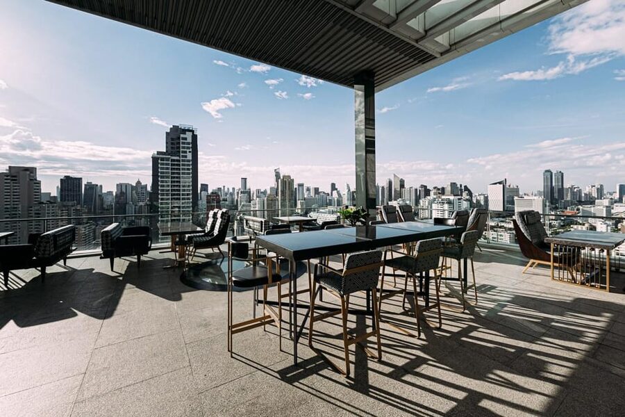 Bangkok: Nimitr Rooftop by 137 Pillars - The view is worth planning around