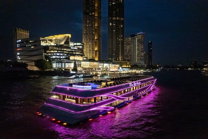 Bangkok Opulence Chao Phraya River Dinner Cruise from ICONSIAM - Wat Arun, the Grand Palace, and the riverfront sights
