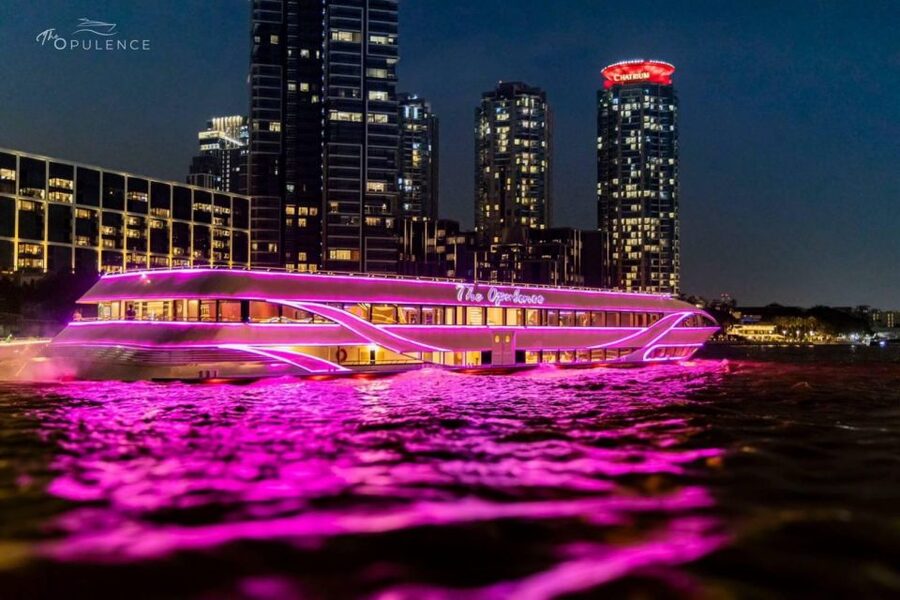 Bangkok: Opulence Luxury Chao Phraya Dinner Cruise - Choosing the right table and deck
