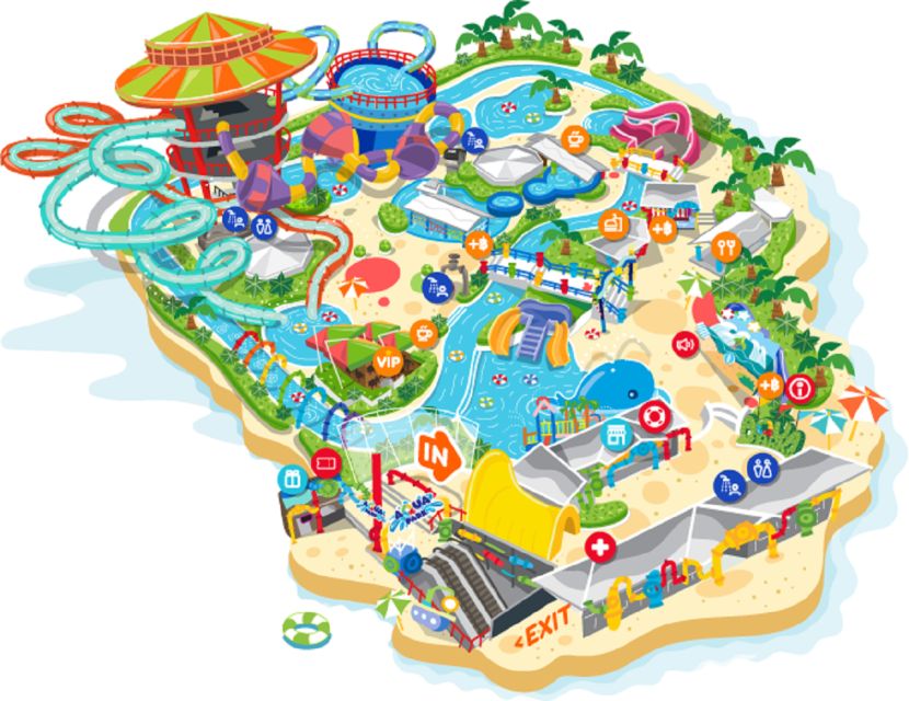 Bangkok: Pororo Aqua Park Entry Ticket - Key points to know before you go