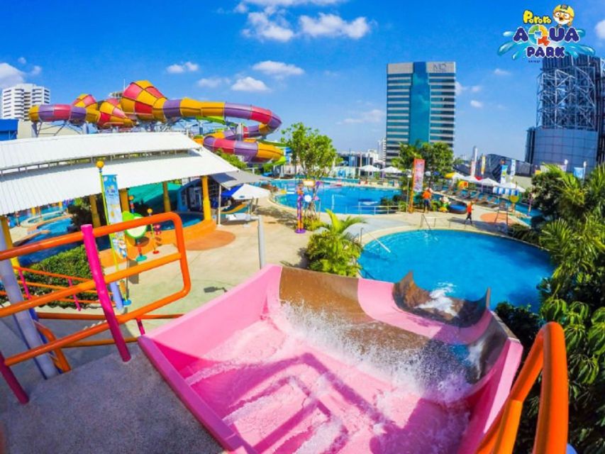 Bangkok: Pororo Aqua Park Entry Ticket - The nine pool zones and how to use them