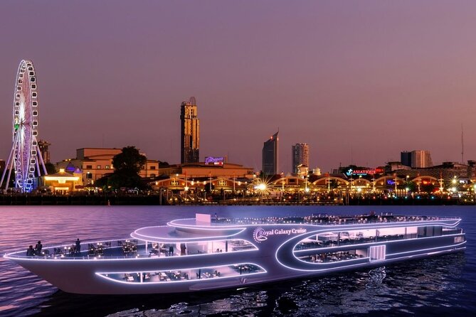 Bangkok Sunset or Evening Dinner Cruise (The Planet Cruise) - Key points to know before booking