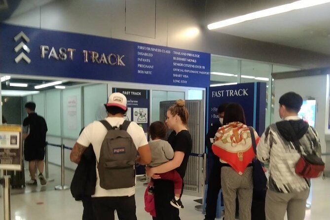 Bangkok Suvarnabhumi Airport VIP Fast-Track Lane Service - Departure fast track from check-in to your gate