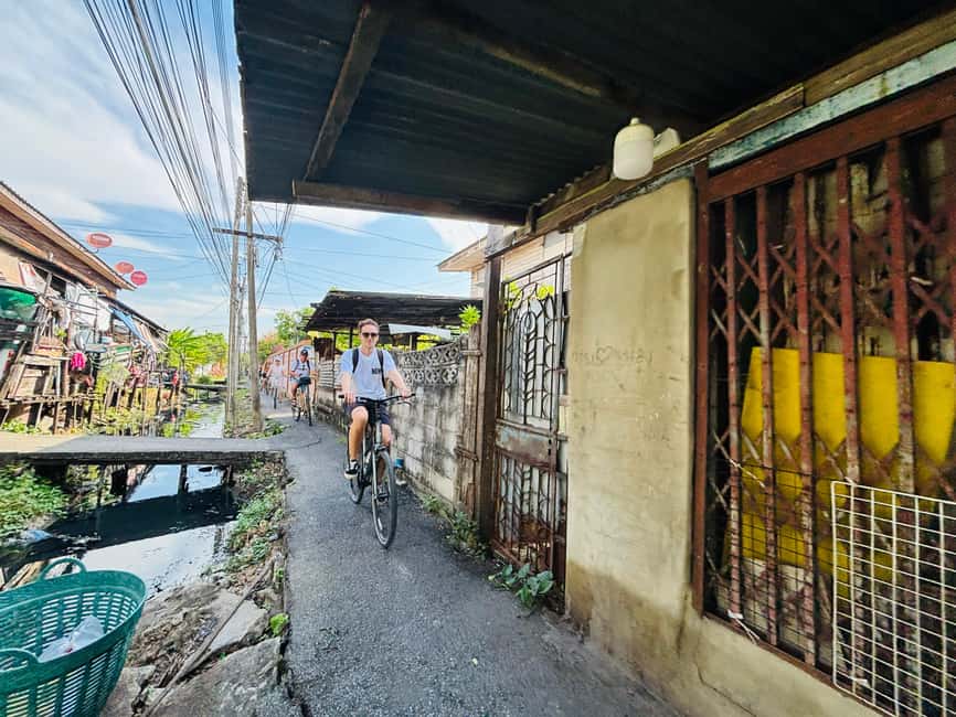 Bangkok: Temples, Canals & Local Life Bike Tour - Key points to know before you ride