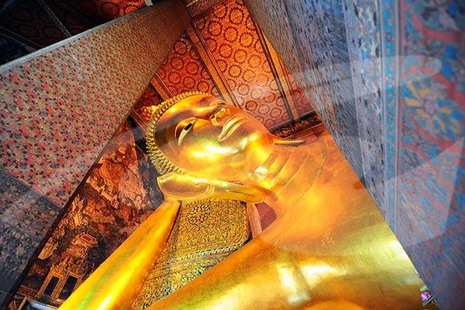 Bangkok Temples Tour, Including Reclining Buddha at Wat Pho - Wat Benchamabophit and its careful marble work