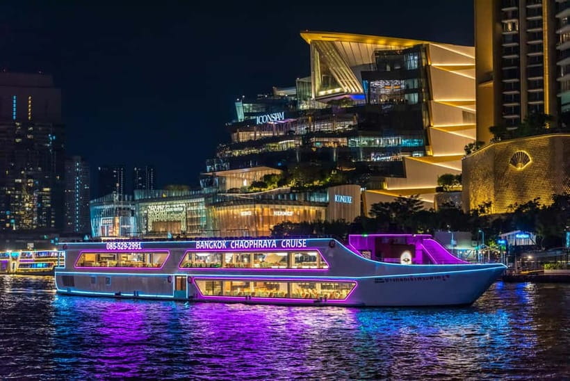 Bangkok: The Newest Luxury 5-Star Bangkok Chao Phraya Cruise - Sunset or city lights: choosing the right sailing