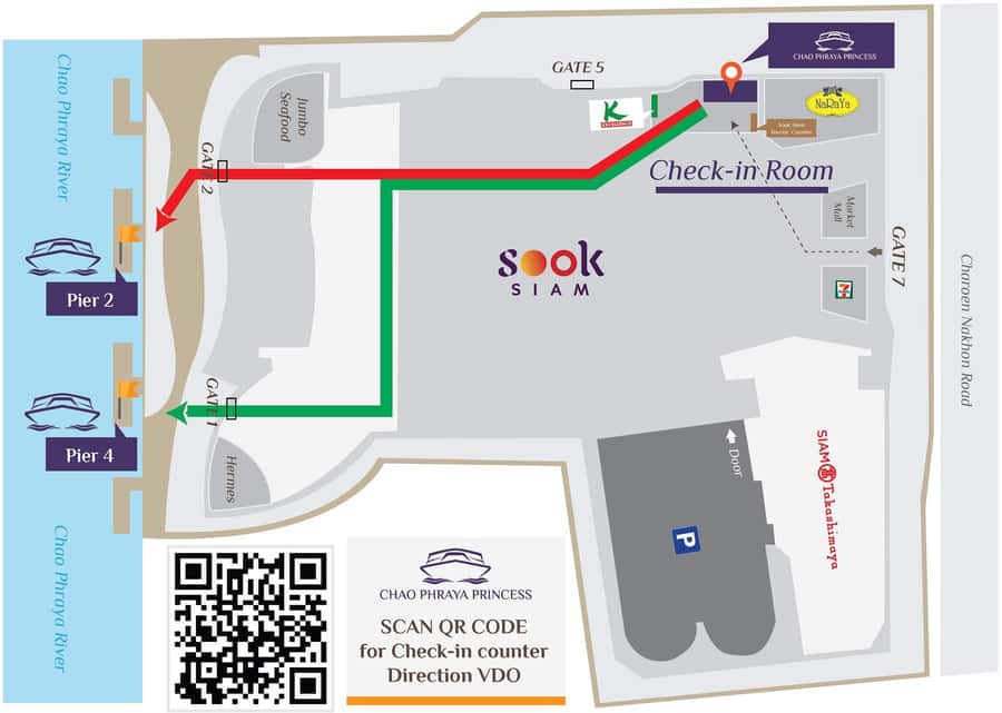 Bangkok: The Opulence Buffet Dinner Cruise with Live Band - River City, Mandarin Oriental, and Asiatique