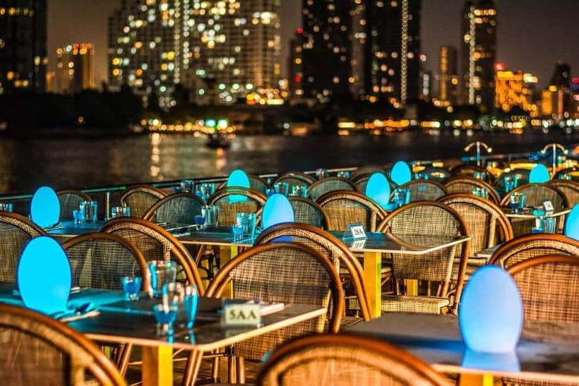 Bangkok:The Planet Sunset&Dinner Cruise on Chao Phraya River - Finding The Planet at Asiatique