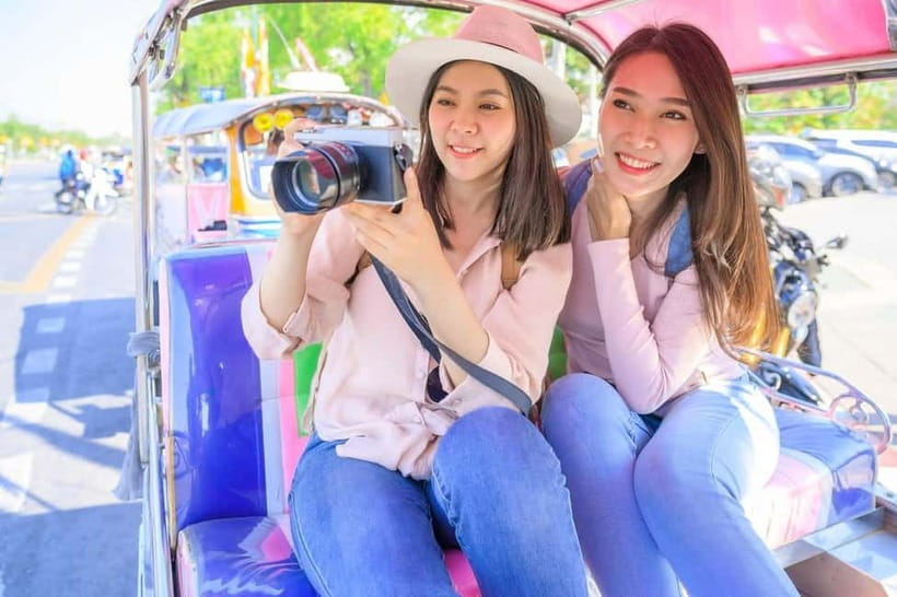 Bangkok Tuk-Tuk City Sightseeing Tour - The Grand Palace From the Tuk-Tuk Route